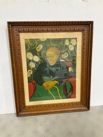 La Berceuse framed artwork(25in.x29.5in.)