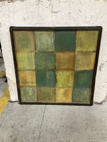 Framed artwork by Ed Fischl(34.5in.x34.5in.)