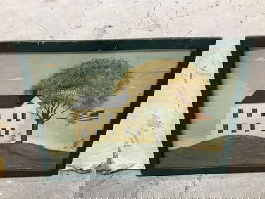 Framed artwork(23in.x30.5in.)