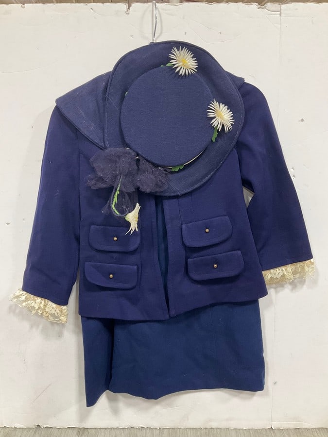 Early wool english schoolgirl outfit (1 of 1)