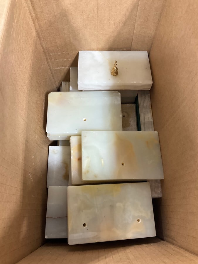 Marble bases: Marble bases