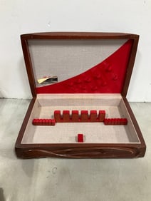 Vintage silverware storage chest(17.5in.x11.5in.x4.5in.)