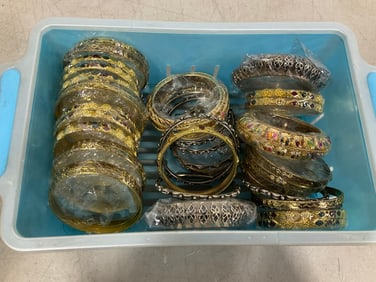 Costume bangle bracelets