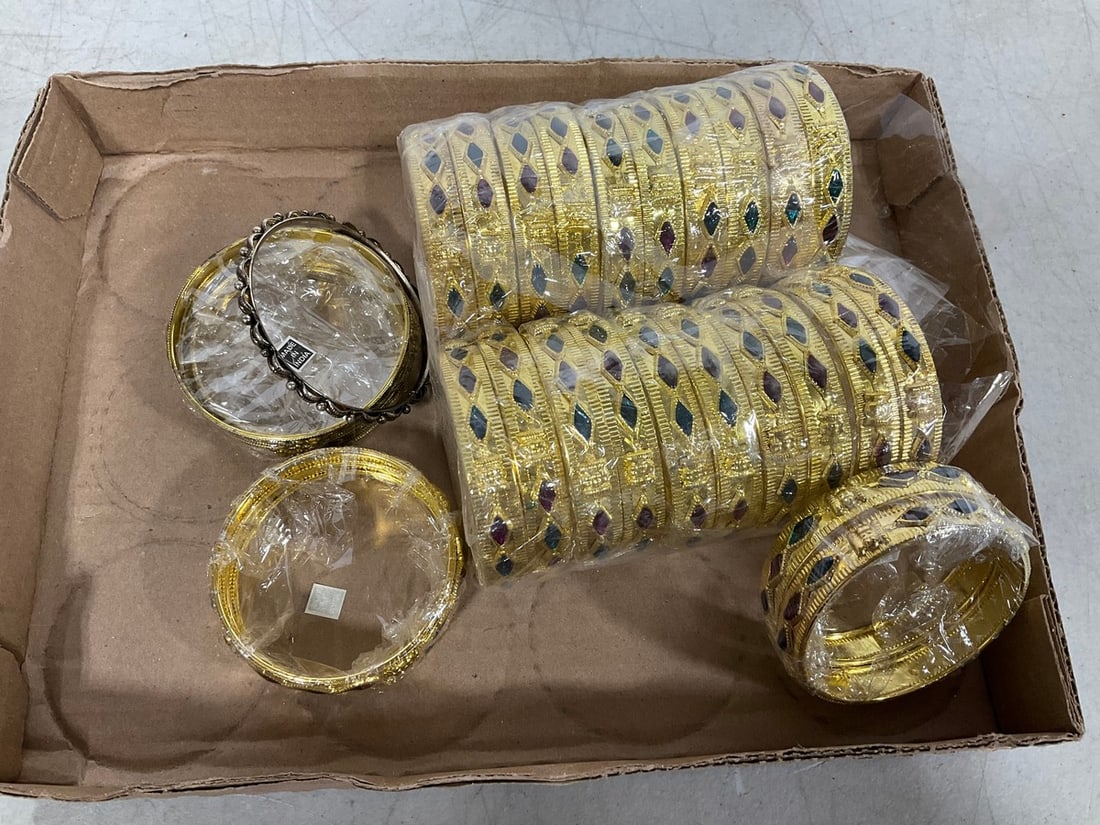 Costume bangle bracelets (1 of 1)