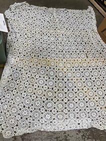 Crochet tablecloth(about 75in.x75in.)
