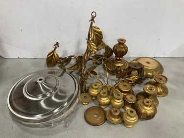 Light fixture pieces and more