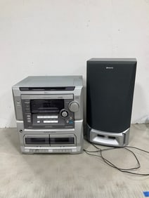Aiwa 1 bit dual converter/rotary changer system with speaker(model:CX-ZL100U)