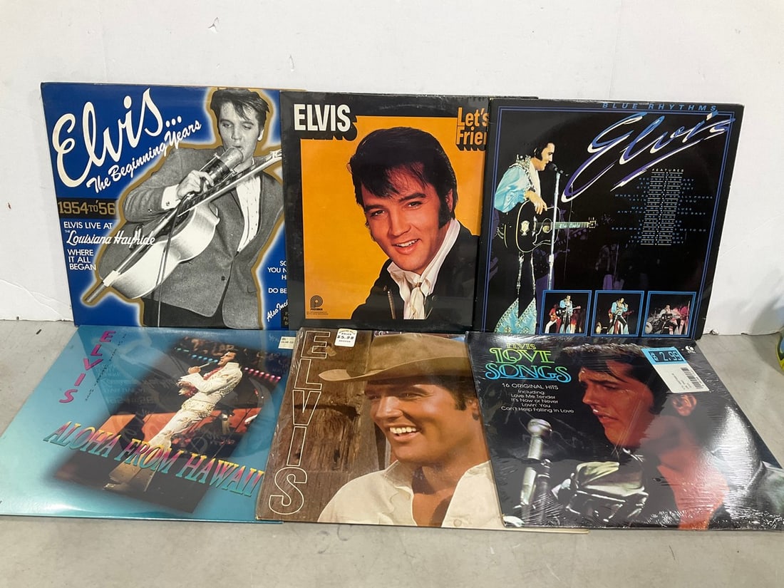 Vintage Elvis records(sealed) (1 of 1)