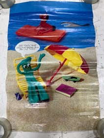 1985 Gumby poster(21in.x32in.)