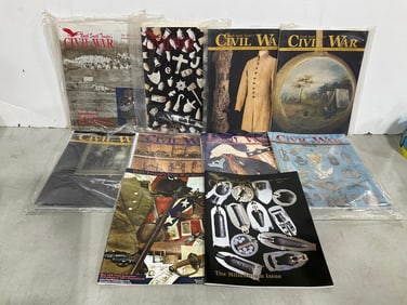 Vintage Civil War magazines