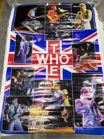 The Who Poster(40in.x58in.-slight tears in poster)