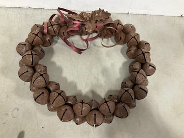Vintage Horse Bell Wreath