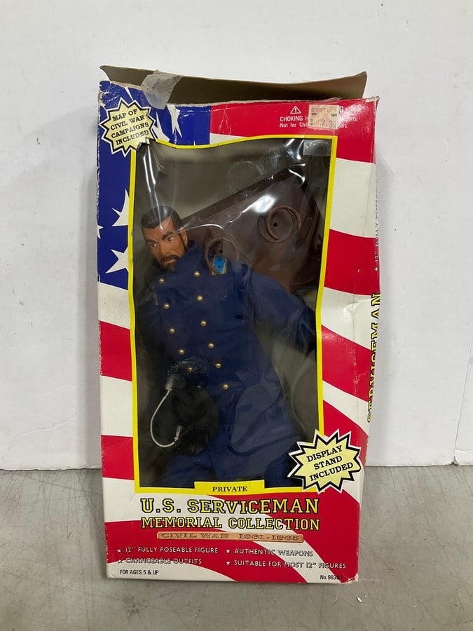 Vintage US Civil War Serviceman Doll *new in box*: Vintage US Civil War Serviceman Doll *new in box*