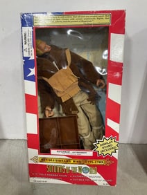 Vintage Revolutionary War Rifleman Doll *new in box*