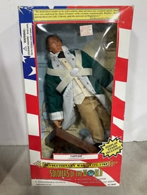 Vintage Revolutionary War Captain Doll *new in box*