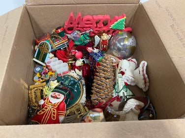 Various Christmas Ornaments