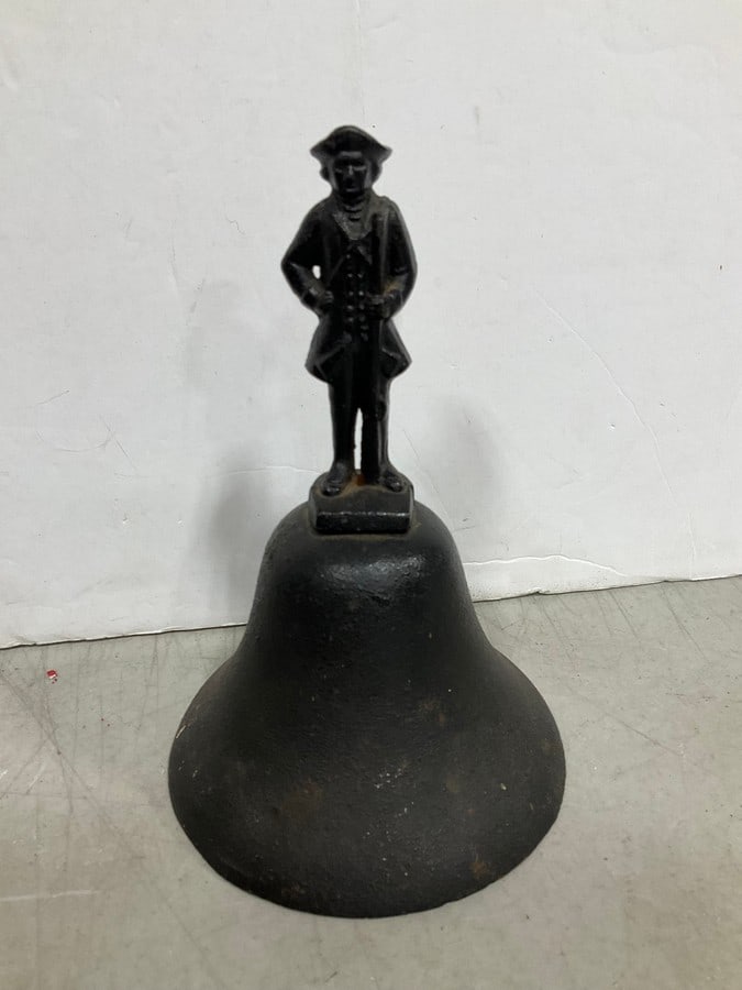 Cast Iron Bell (7.5in Tall): Cast Iron Bell (7.5in Tall)