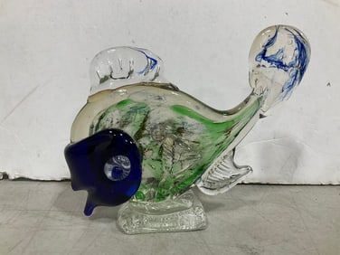 Art Glass Fish (6.75in Tall)