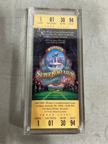 Superbowl XXVIII Championship Game Ticket