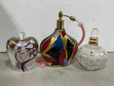Glass Perfume Bottles