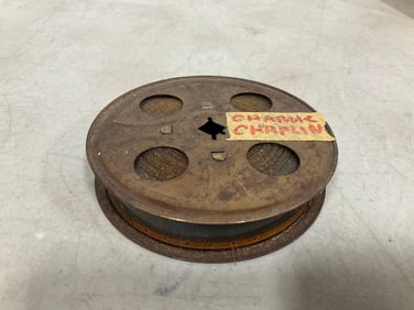 Early Charlie Chaplin Film Reel
