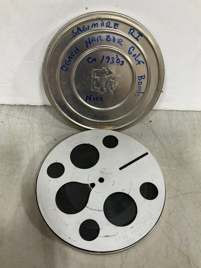 1930s Beach Block Island Golf Film Reel: 1930s Beach Block Island Golf Film Reel