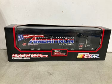 Nascar Racing Champions die cast cab transporter(new in box)