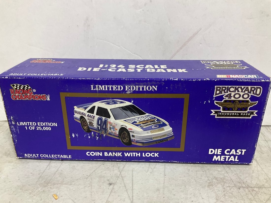 Diecast Metal Car Bank *new in box*: Diecast Metal Car Bank *new in box*
