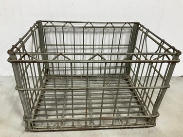 Metal crate