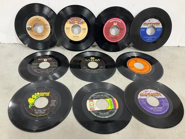 Vintage 45's(Connie Francis, George Jones, Frankie Valli, and more)