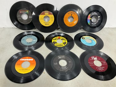 Vintage 45's(Paul Simon, Bobby Rydell, John Phillips, and more)