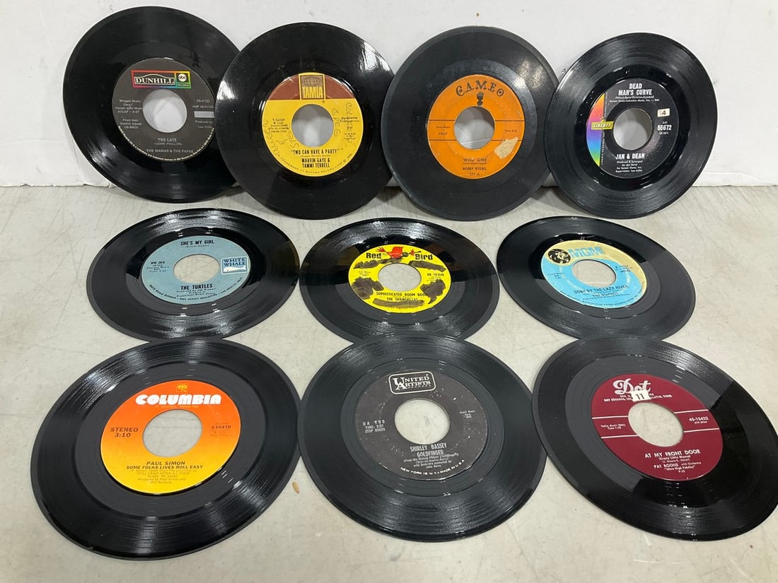 Vintage 45's(Paul Simon, Bobby Rydell, John Phillips, and more) (1 of 1)