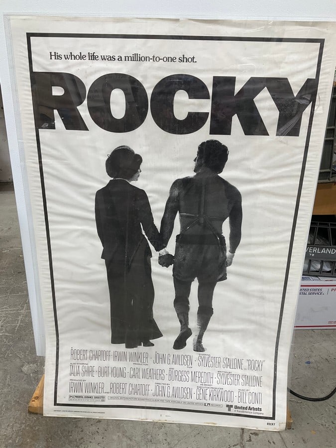 Rocky Black and White Poster (26inx40in) (1 of 1)