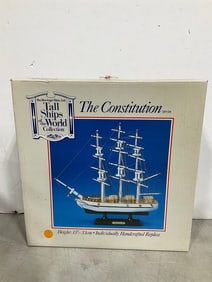 The Constitution Boat Replica (13in Tall)