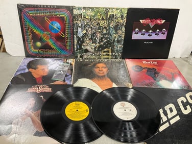 Vintage Records (Rod Stewart, Meatloaf, and more)