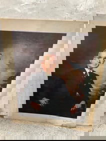 Harry S Truman Signed Art Print Replica (20inx25in)