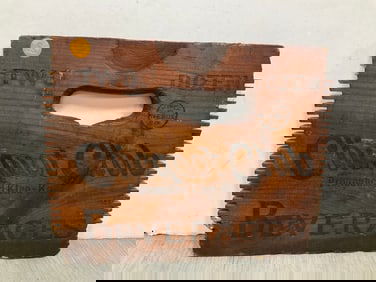 Clicquot Club Wooden Sign