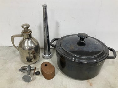 Cooks Signature Pot with Lid, American Thermos Bottle, and more