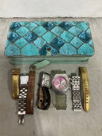 Various Watches (Mini Urban, Techno Marine) with Jewelry Box