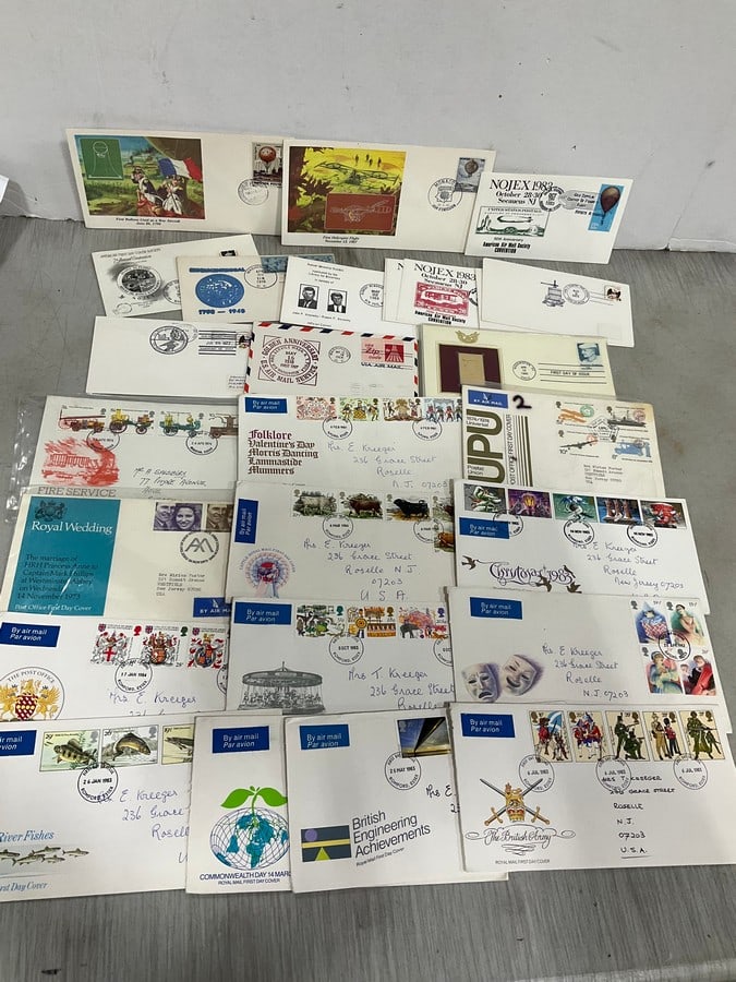 Vintage First Day Covers: Vintage First Day Covers