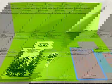 National Postage Stamp show booklets and more