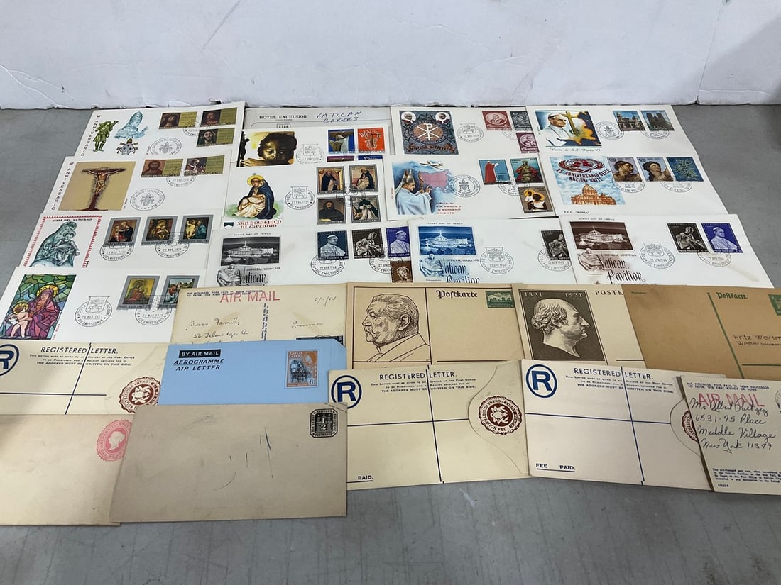 Vatican City First Day Covers and more: Vatican City First Day Covers and more