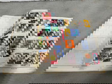 Philatelic stamp book