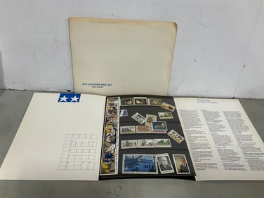 1973 Philatelic Souvenir Mint set mini album