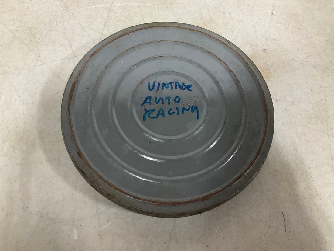 Vintage auto racing film reel (1 of 1)