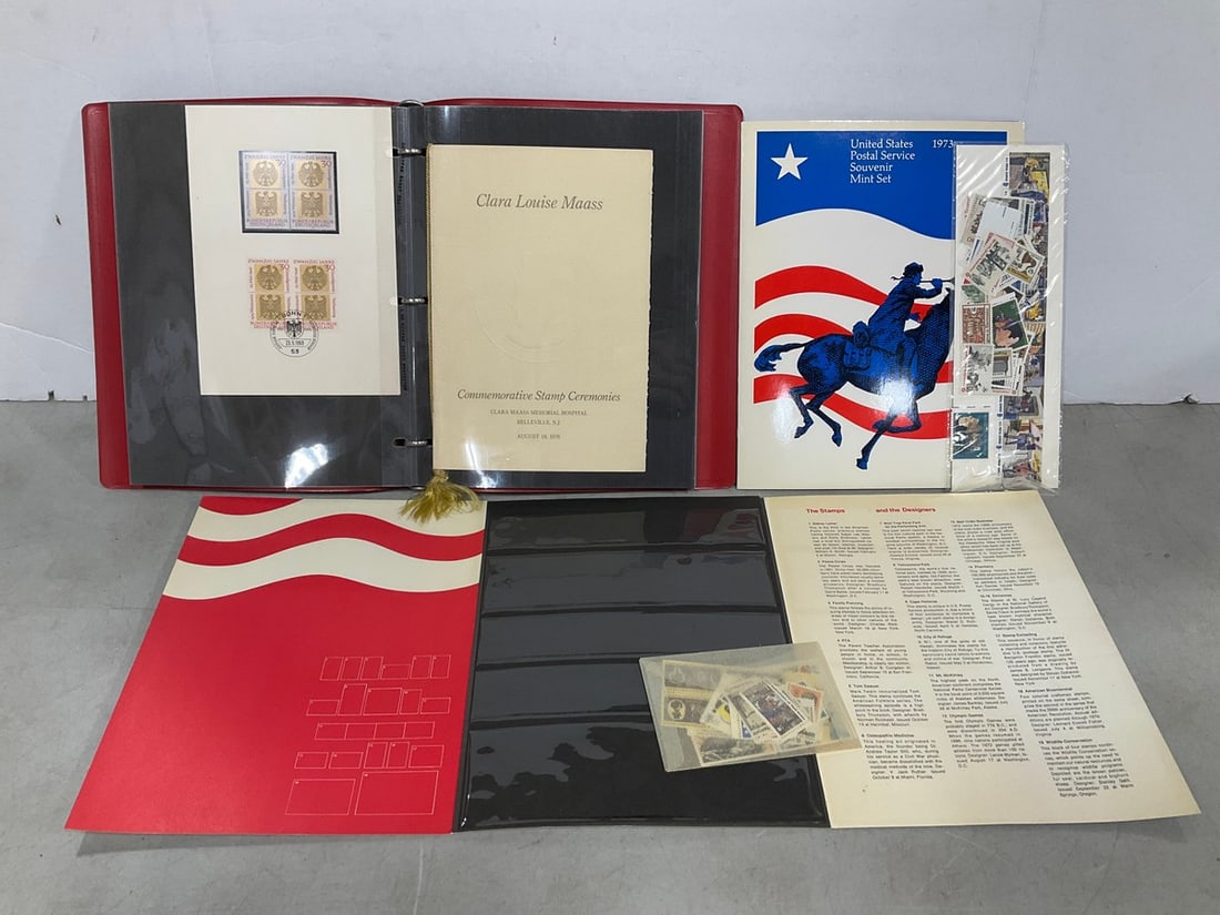 1972/1973 Philatelic stamp mint set and more: 1972/1973 Philatelic stamp mint set and more