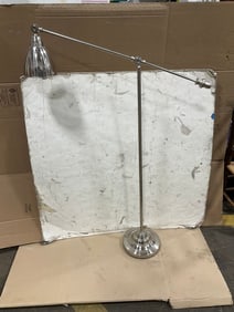 Steel floor lamp(adjustable height)
