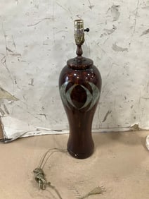 Glossy ceramic table lamp(23.5in.)