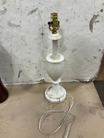Marble table lamp(21.5in.tall)