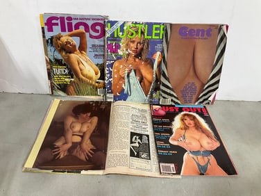 Various adult magazines